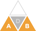 Original Medicare triangle icon
